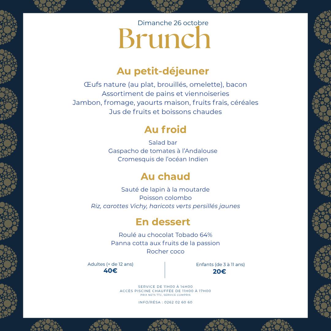 Le 26 octobre, c&rsquo;est le brunch du P&rsquo;tit Bleu !